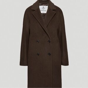 Aritzia Slouch Coat (Re)camel - Burnt Cedar